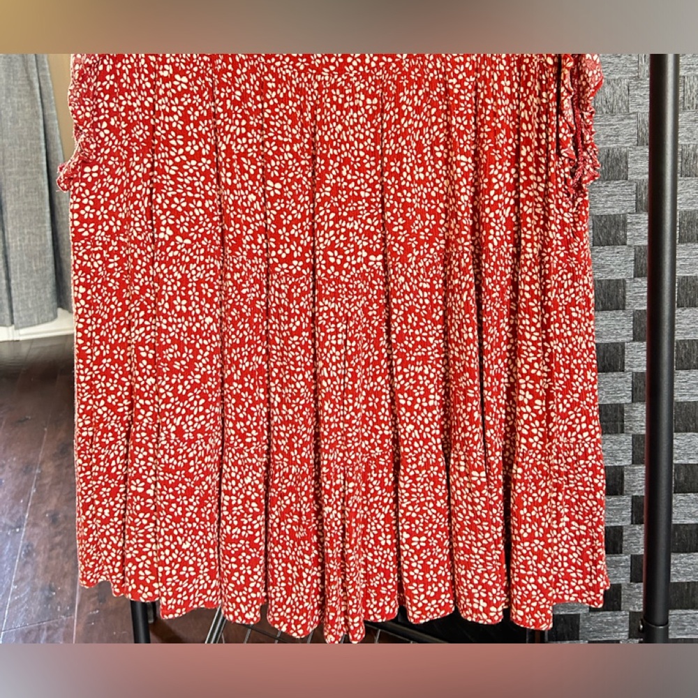 Orange Casual Blouse
